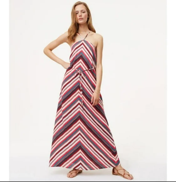 cobalt shimmer knit cammie maxi dress Shimmer ribbed knit maxi dress